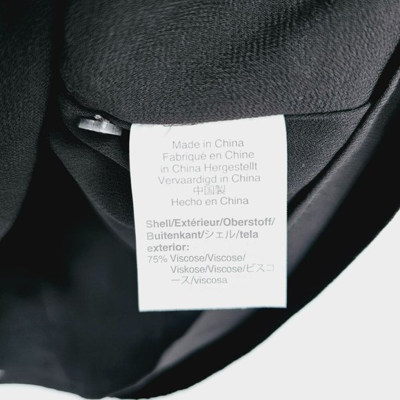 J Crew Velvet Tank Top 0 Black Lined Keyhole Button Back Classic Versatile Chic - Picture 7 of 11